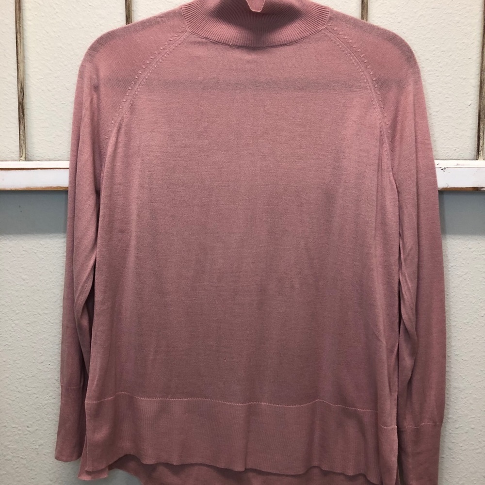 Zara pink long sleeved blouse size M